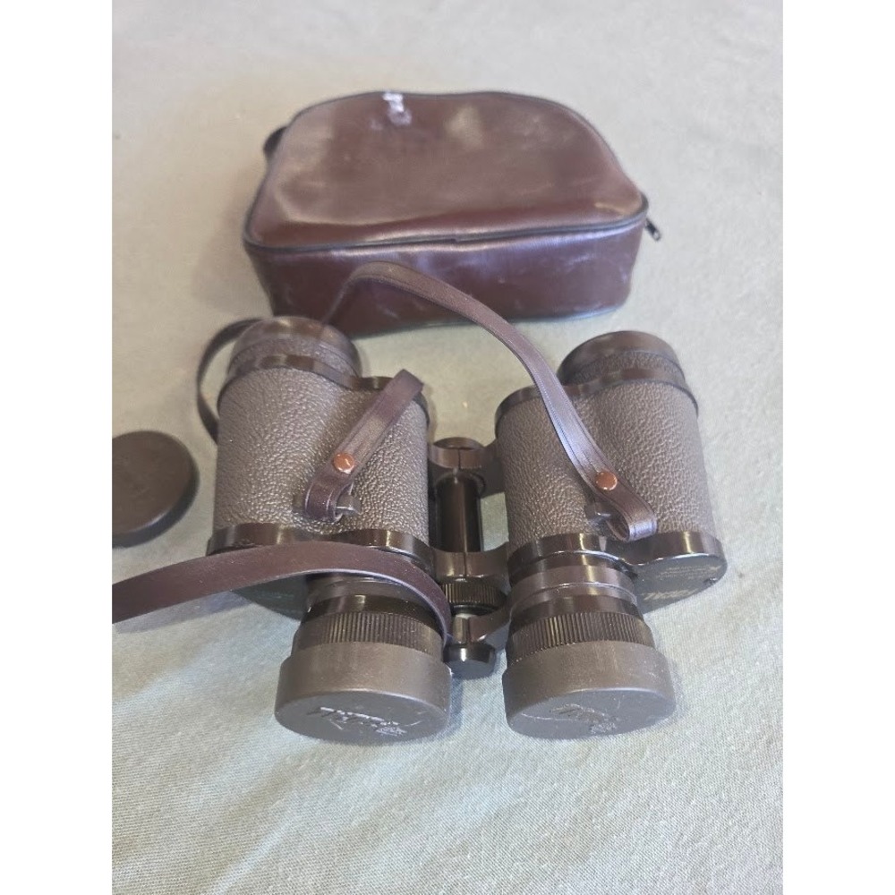 Focal 7x35 Wide Angle Binoculars 20-20-36 Kmart Japan Vintage with Case